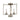 West End 14.5" 3-Light Semi Flush Mount - Brushed Nickel by Elk CN240382