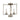 West End 14.5" 3-Light Semi Flush Mount - Brushed Nickel by Elk CN240382