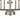 West End 20" 5-Light Chandelier - Brushed Nickel by Elk CN240522