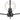 Boman 23" 3-Light Chandelier - Matte Black by Elk CN280326