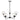 Boman 28" 5-Light Chandelier - Matte Black by Elk CN280526