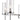 Oakland 25" 5-Light Chandelier - Chrome by Elk CN290523