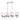 Oakland 32.5" 8-Light Linear Chandelier - Chrome by Elk CN290883