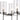 Oakland 32.5" 8-Light Linear Chandelier - Chrome by Elk CN290883