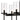 Oakland 32.5" 8-Light Linear Chandelier - Black by Elk CN290886