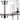 Oakland 28.5" 9-Light Chandelier - Chrome by Elk CN290923