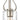 Market Square 5" Mini Pendant - Brushed Nickel by Elk CN300152
