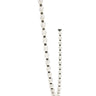Collier 108 Chandelier by Visual Comfort hanging in modern living room