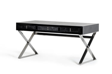 AX Congress Black Crocodile Desk