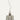 Acquatinta Murano Glass Pendant, Silver Mirror — Produzione Privata, view 1