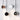 Sphere pendant, a cluster at different heights | Boule by Innermost
