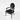 AX Ambassador Black Crocodile Lacquer Office Desk