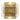 Brass Duelle small wall light, 2700k LED, vanity lighting application, close up.