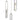 Finesse Decor Elysian 5 Light Chandelier - Chrome