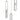 Finesse Decor Elysian 5 Light Chandelier Chrome