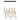 Finesse Decor Glitter Rings 10 Heads Chandelier Bronze