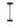 Designer small pendant light Visual Comfort Esfera 700TDESF5 black for contemporary commercial bar area.