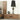 Eastern King Nova Domus Fantasia Walnut & Grey Bed with Two Nightstands