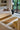 Figueras jute rug in Gold, full view