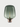 Italian Lodes Flar designer lamp featuring a Terra metal base and Turquoise blown glass shade