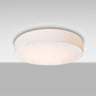 Pride 14 opal drum, glowing from below | Besa Lighting