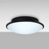 Silk 16 in Opal/Black glass, glowing from below | Besa Lighting – Besa photographs the Silk 16; the Silk 16 is the same design in a same size