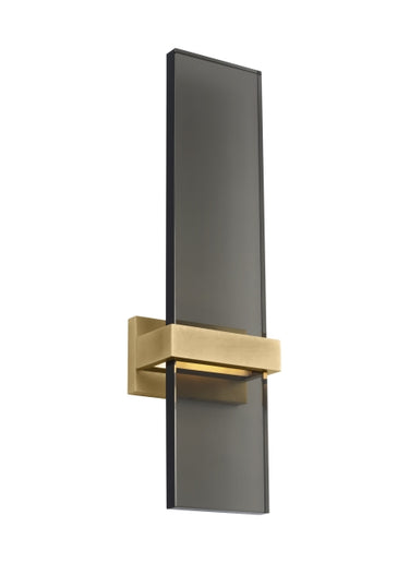 Dimmable Flyta up/down LED wall sconce, suitable for residential living rooms.