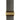 Slim Aluminum Wall Light Fixture with Dimmable LED – 13-Inch Flyta with Transparent Smoke Glass and brass accent