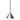 Mini cone pendant, Aluminum, product view | Apollo by Pholc