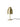Gold table lamp, Brushed Gold, product view | Champagne by Pholc