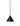Mini cone pendant, Darkest Hour, product view | Apollo by Pholc