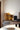 Sculptural table lamp, several finishes, styled in a room | Romb by Pholc