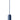 Pleated mini pendant, Midnight Blue GU10 spot, product view | Donna by Pholc