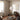 Sculptural table lamp, Romb 48 (18.9 in) Cotton, styled in a room | Romb by Pholc