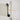 Cone pendant, Apollo 59 (28.3 in) Turtledove and Aluminum, studio view | Apollo by Pholc