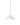 Cone pendant, Aline 40 (15.7 in) Chamomile, product view | Aline by Pholc