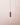 Pleated mini pendant, Blush GU10 spot, studio view | Donna by Pholc