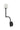 Arm wall light, Hardwired Black and Opal, product view | Mobil by Pholc