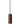 Pleated mini pendant, Chestnut GU10 spot, product view | Donna by Pholc