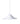 Wave pendant, Hans 50 (19.7 in) White Porcelain, product view | Hans by Pholc