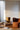 Sculptural table lamp, Romb 48 (18.9 in) Cumin, styled in a room | Romb by Pholc (2)