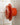 Layered wall light, Red Orange, styled in a room | Lille by Pholc (2)