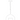 Technical drawing of the Penta Glo Maxi pendant light with dimensions
