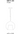 Technical drawing of the Penta Glo Maxi pendant light with dimensions