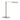 Visual Comfort Linea 15 small LED lamp with antique nickel, perfect for accent lighting on shelves