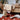 Brick Red & Cream Moons Rug by Maison Deux, photo 4