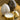 Ladenac Bois de Russie 220 g egg – Gold egg opened to show the candle inside