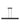 Nightshade black LED linear pendant light for residential dining and commercial workspaces