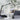 Splitty Reach LED Desk Lamp styled in a modern space (2)