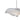 Detail view: Made by Hand Flying 78 Pendant, haze blue finish